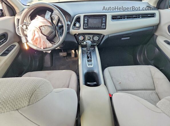 3CZRU5H31HG705477 2017 HONDA HR-V Blue Widok deski rozdzielczej