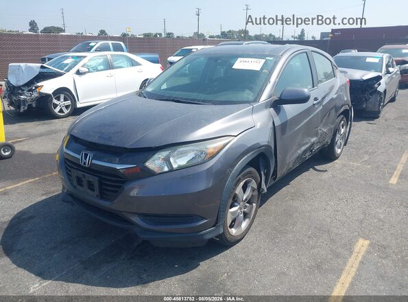 3CZRU5H31JM715644 2018 HONDA HR-V Gray Przód lewy