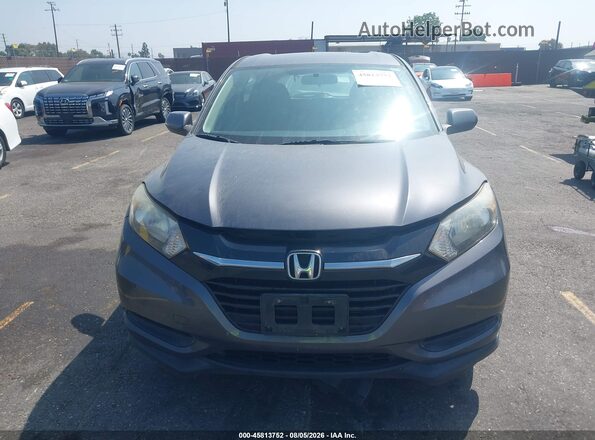 3CZRU5H31JM715644 2018 HONDA HR-V Gray Widok zestawu wskaźników