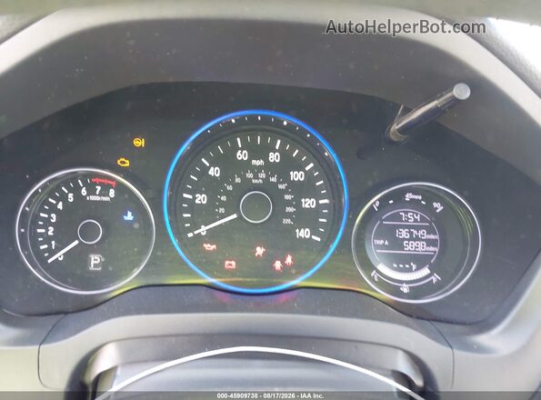 3CZRU5H31JM717992 2018 HONDA HR-V Белый Вид задних сидений