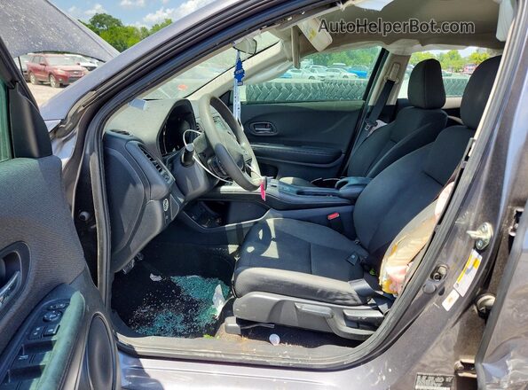 3CZRU5H31LM704209 2020 HONDA HR-V Gray Vista interior delantera