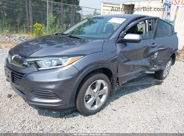 3CZRU5H32MM730447 2021 HONDA HR-V Gray Передня ліва чверть