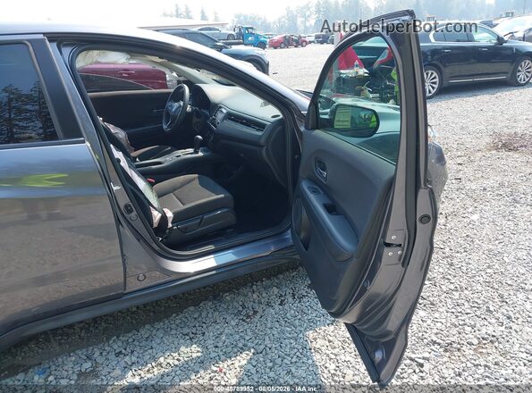 3CZRU5H32MM730447 2021 HONDA HR-V Gray Вид салону спереду
