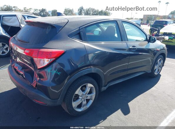 3CZRU5H33GM737010 2016 HONDA HR-V Черный Задняя правая четверть