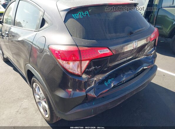 3CZRU5H33GM737010 2016 HONDA HR-V Черный Вид щитка приборов