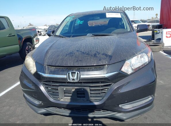 3CZRU5H33GM737010 2016 HONDA HR-V Черный Вид задней части салона