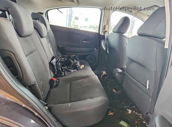 3CZRU5H33KG706959 2019 HONDA HR-V Gray Widok wnętrza z tyłu