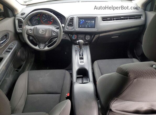 3CZRU5H33KG715595 2019 HONDA HR-V Black Вид панелі приладів