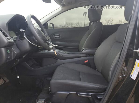 3CZRU5H33KG715595 2019 HONDA HR-V Black Вид салону спереду