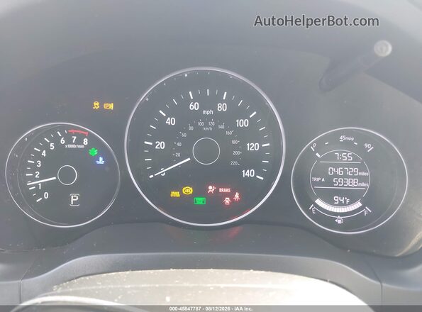 3CZRU5H34JM718568 2018 HONDA HR-V Белый Вид задних сидений