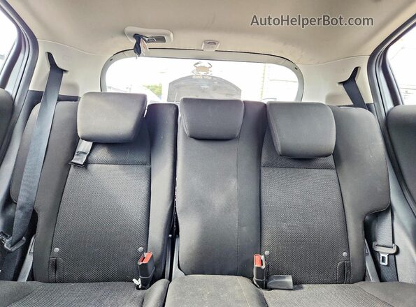 3CZRU5H34JM719445 2018 HONDA HR-V Gray Rear seats view