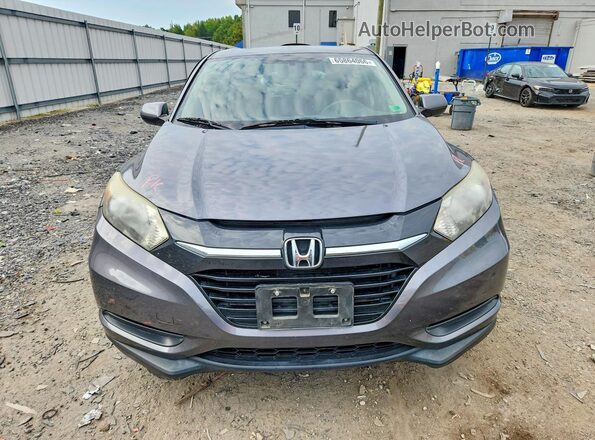3CZRU5H34JM719445 2018 HONDA HR-V Gray Front view