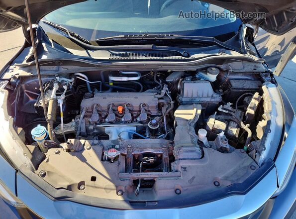 3CZRU5H34NM738535 2022 HONDA HR-V Gray Vista interior trasera