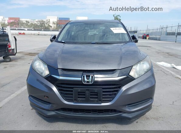 3CZRU5H35HM703734 2017 HONDA HR-V Gray Սարքավորումների վահանակի տեսք