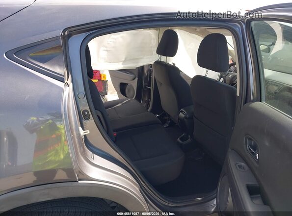 3CZRU5H35HM703734 2017 HONDA HR-V Gray VIN կոդի պիտակի տեսք