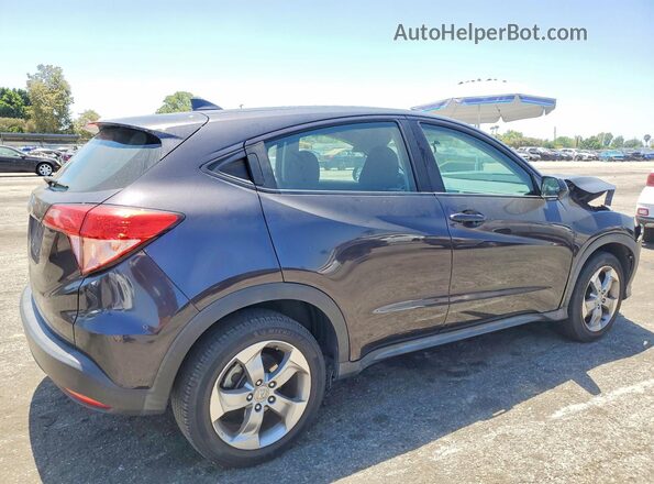 3CZRU5H35JM710642 2018 HONDA HR-V Charcoal Հետևի աջ