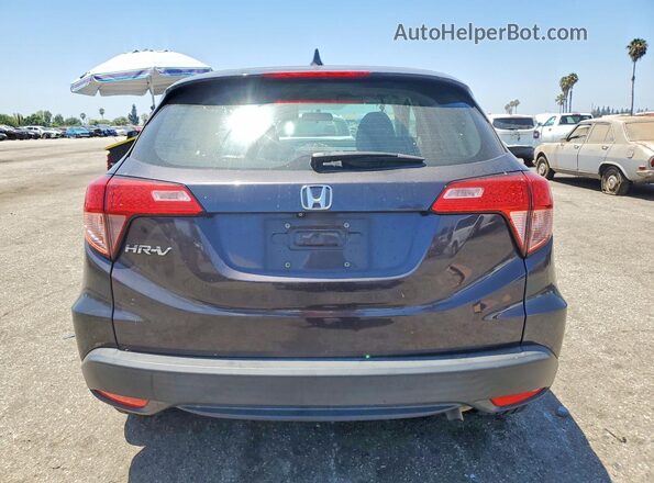 3CZRU5H35JM710642 2018 HONDA HR-V Charcoal Հետևի տեսք