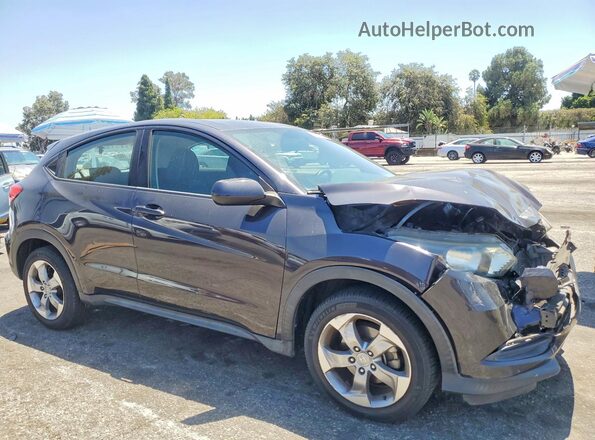 3CZRU5H35JM710642 2018 HONDA HR-V Charcoal Առջևի աջ