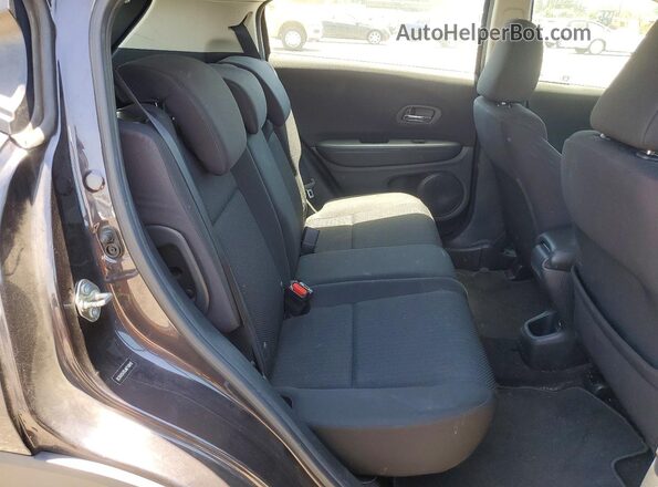 3CZRU5H35JM710642 2018 HONDA HR-V Charcoal Սալոնի հետևի տեսք