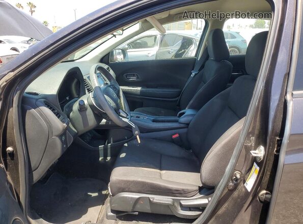 3CZRU5H35JM710642 2018 HONDA HR-V Charcoal Սալոնի դիմացի տեսք