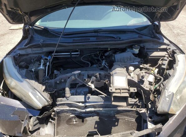 3CZRU5H35JM710642 2018 HONDA HR-V Charcoal Շարժիչի բաժամունքի տեսք