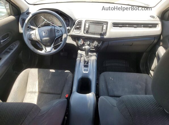 3CZRU5H35JM710642 2018 HONDA HR-V Charcoal Առջևի վահանակի տեսք