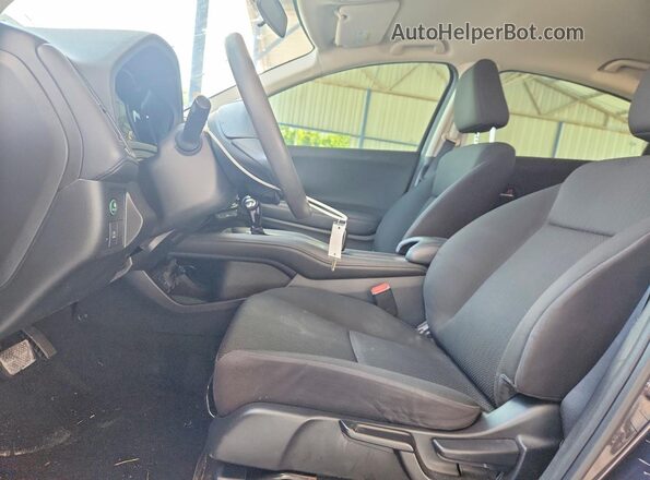 3CZRU5H36JM713517 2018 HONDA HR-V Gray Vista interior delantera
