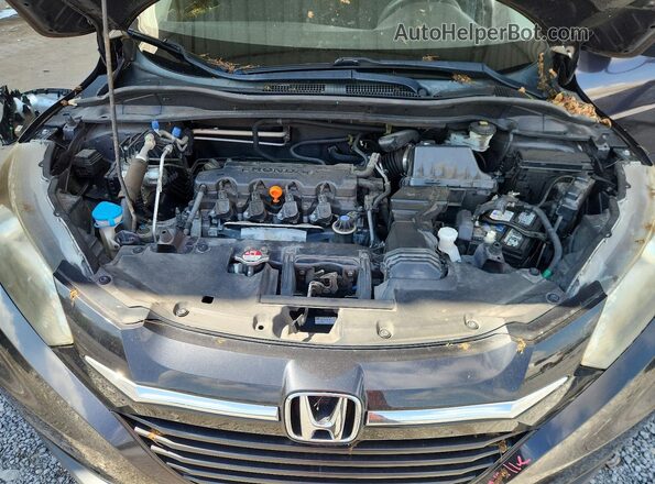 3CZRU5H36JM713517 2018 HONDA HR-V Gray Vista interior trasera