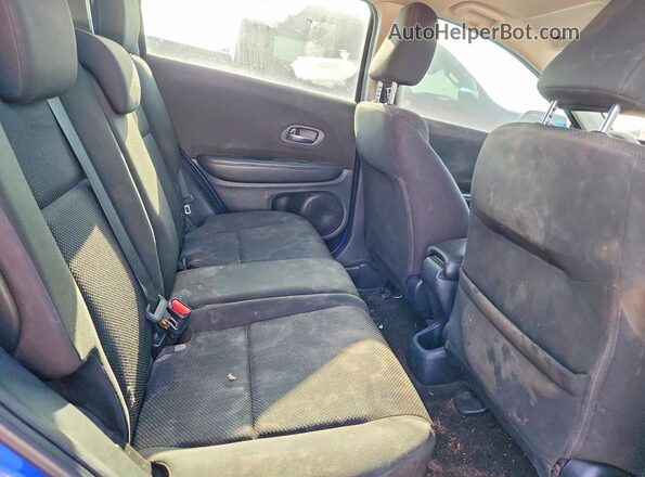3CZRU5H36JM715591 2018 HONDA HR-V Blue Widok komory silnika