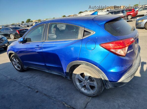 3CZRU5H36JM715591 2018 HONDA HR-V Blue Tył prawy