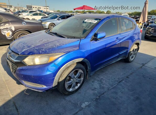 3CZRU5H36JM715591 2018 HONDA HR-V Blue Tył lewy
