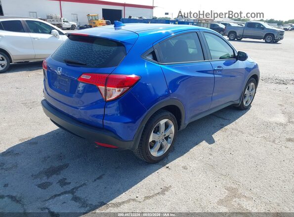3CZRU5H36JM723433 2018 HONDA HR-V Blue Հետևի աջ