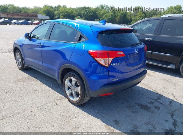3CZRU5H36JM723433 2018 HONDA HR-V Blue Հետևի ձախ