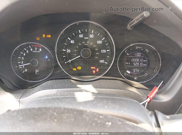 3CZRU5H36JM723433 2018 HONDA HR-V Blue Հետևի նստատեղերի տեսք