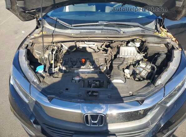 3CZRU5H36KM706357 2019 HONDA HR-V Black Rear interior view