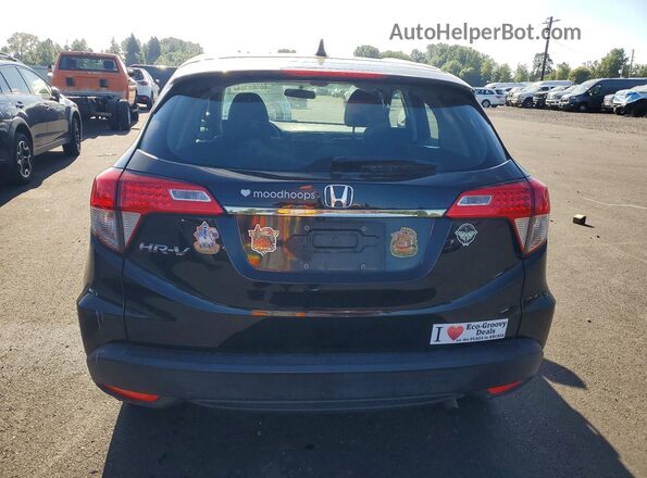 3CZRU5H36KM706357 2019 HONDA HR-V Black Rear view