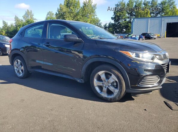 3CZRU5H36KM706357 2019 HONDA HR-V Black Front right