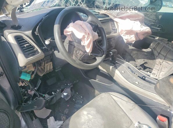 3CZRU5H36KM723529 2019 HONDA HR-V Серебряный Вид панели приборов