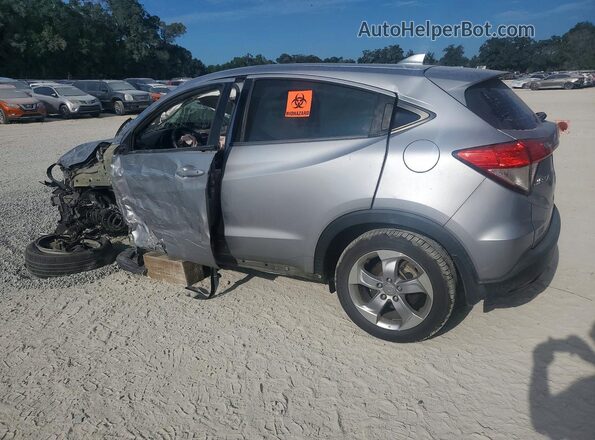 3CZRU5H36KM723529 2019 HONDA HR-V Серебряный Задняя левая четверть