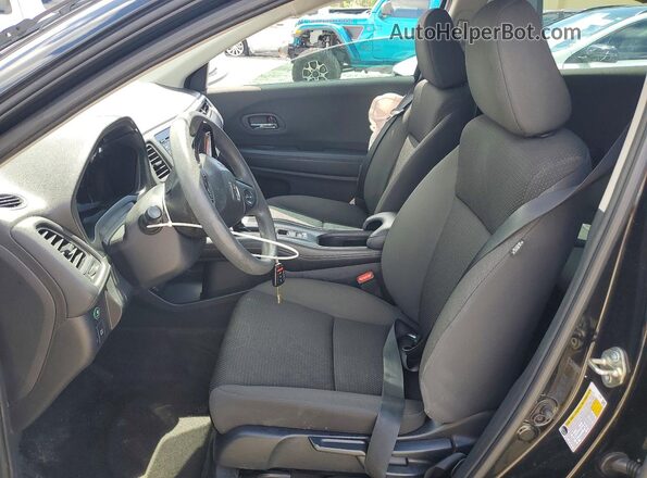 3CZRU5H36MM702960 2021 HONDA HR-V Black Вид салону спереду