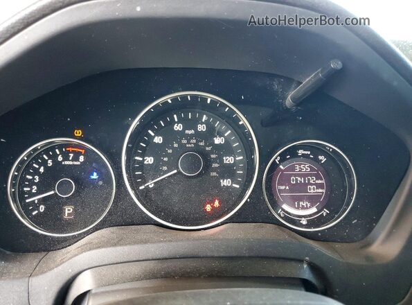 3CZRU5H37JM709217 2018 HONDA HR-V White Սարքավորումների վահանակի տեսք