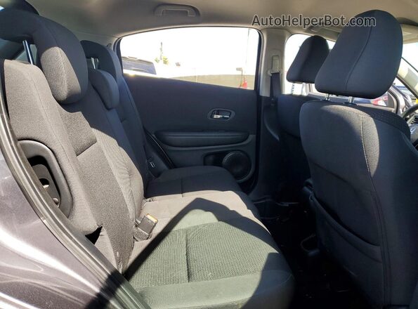 3CZRU5H37MM725485 2021 HONDA HR-V Gray Вид задніх сидінь
