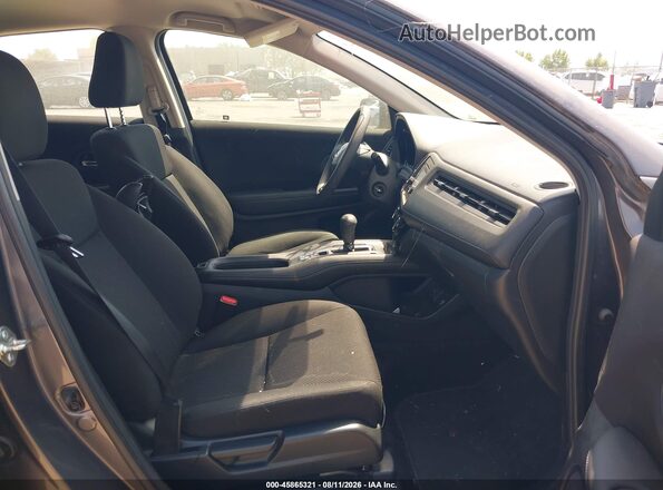 3CZRU5H38HM709396 2017 HONDA HR-V Gray წინა სალონის ხედი