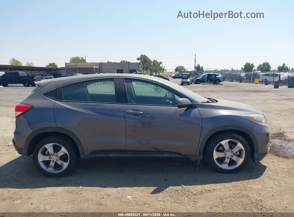 3CZRU5H38HM709396 2017 HONDA HR-V Gray უკანა სალონის ხედი