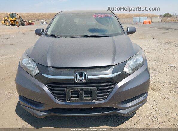 3CZRU5H38HM709396 2017 HONDA HR-V Gray წინა ხედი