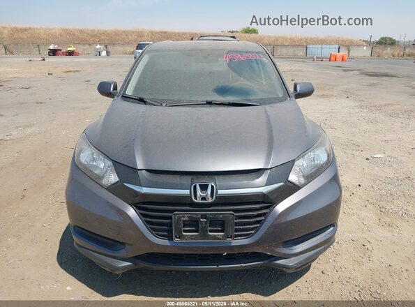 3CZRU5H38HM709396 2017 HONDA HR-V Gray ხელსაწყოთა პანელის ხედი
