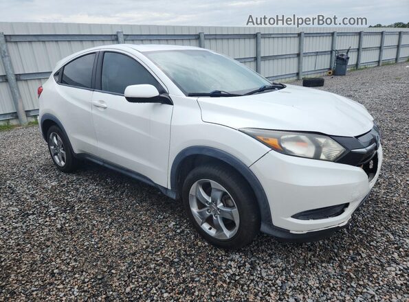 3CZRU5H3XGM752152 2016 HONDA HR-V Белый Передняя правая четверть