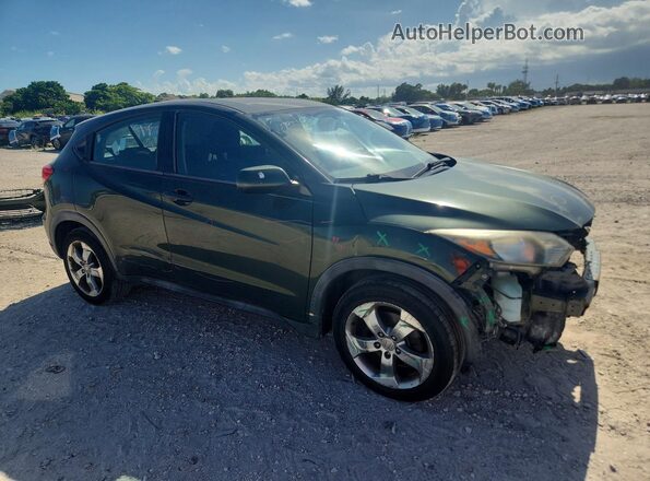 3CZRU5H3XHM704555 2017 HONDA HR-V Green Front right