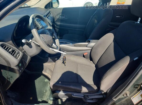 3CZRU5H3XHM704555 2017 HONDA HR-V Green Front interior view