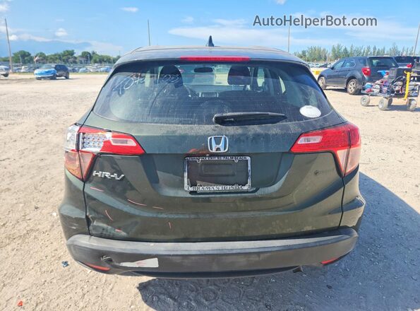 3CZRU5H3XHM704555 2017 HONDA HR-V Green Rear view